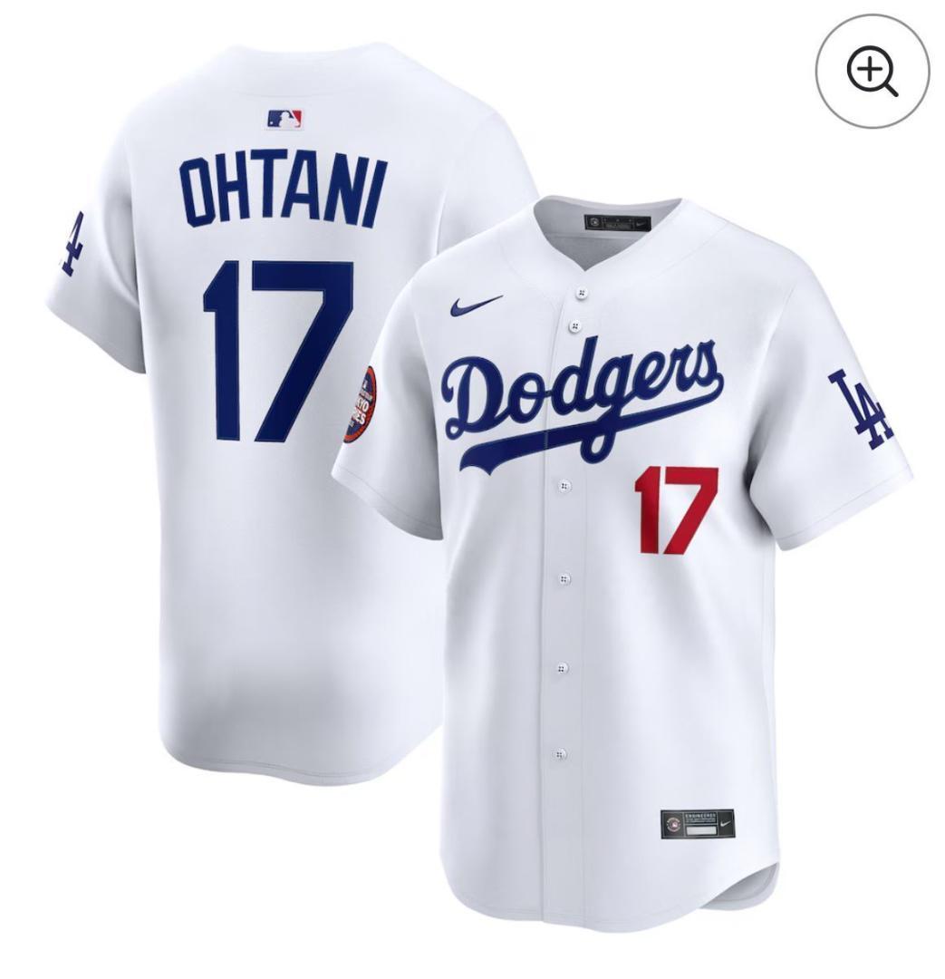 MLB 東京シリーズ 大谷翔平 ユニフォーム 【M・L ２着セット】 袖パッチ風