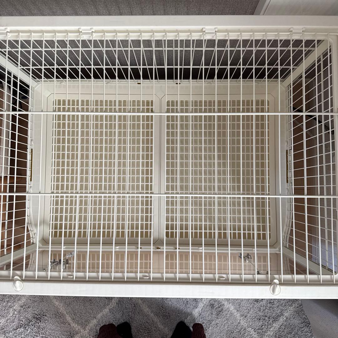 未使用✨GEX 小動物用ケージ 大きめ 透明扉付き