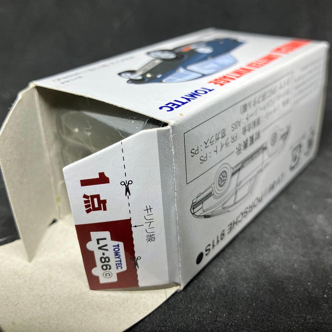 新品未開封 トミカリミテッド ヴィンテージ ポルシェ 911S LV-86c 黒