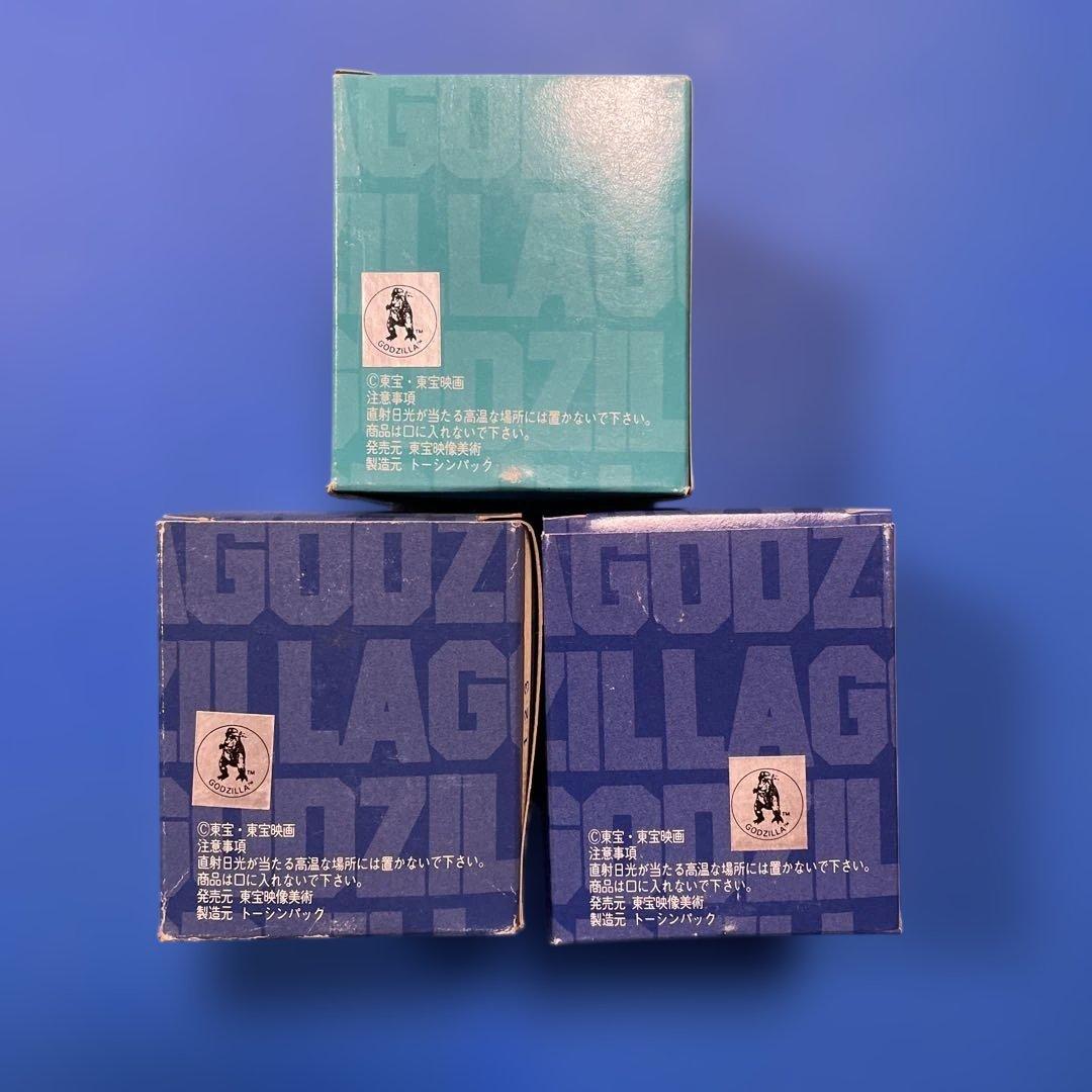 ゴジラ　トーシンパック　ドームスタチュー　ゴジラ　デストロイア　3個まとめ