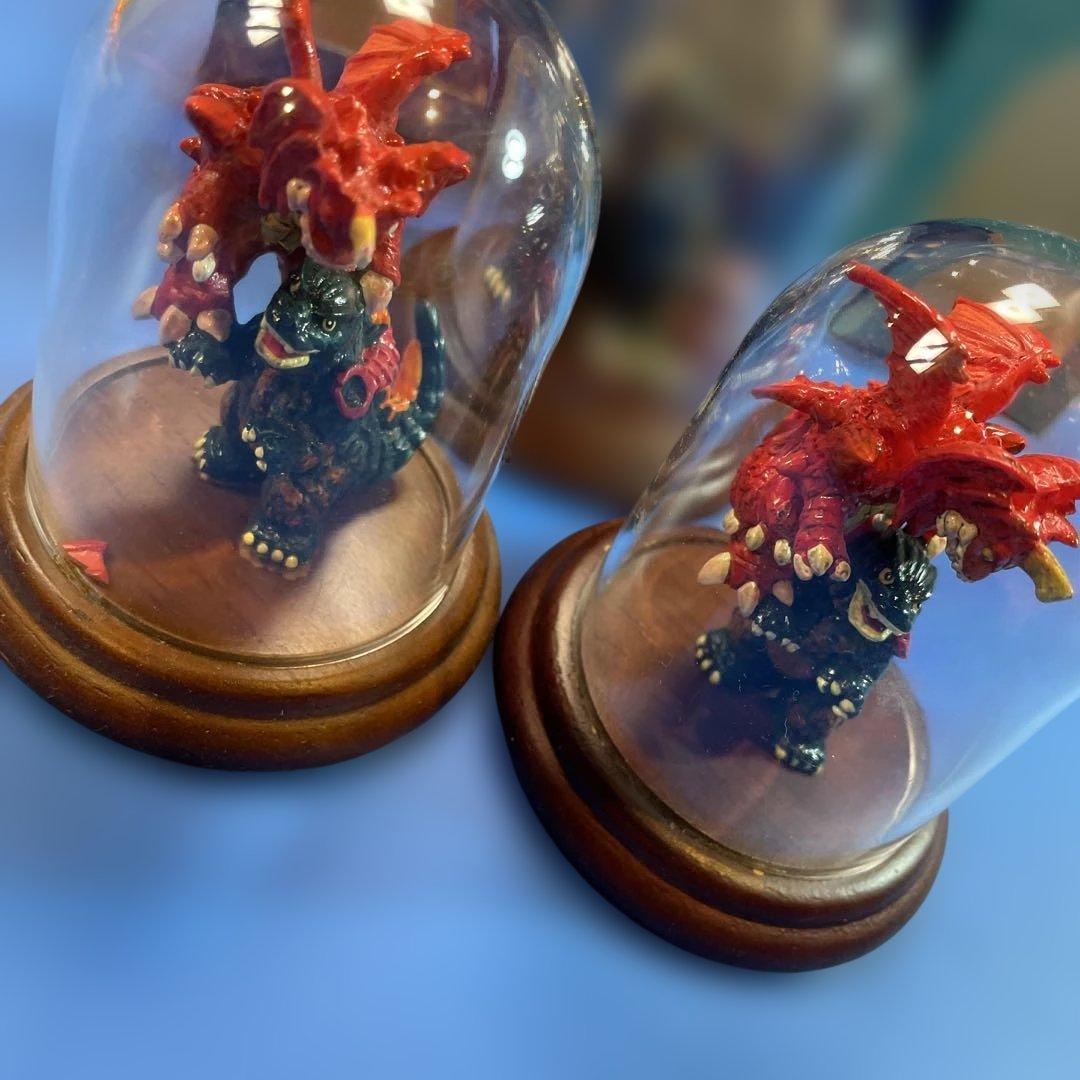 ゴジラ　トーシンパック　ドームスタチュー　ゴジラ　デストロイア　3個まとめ