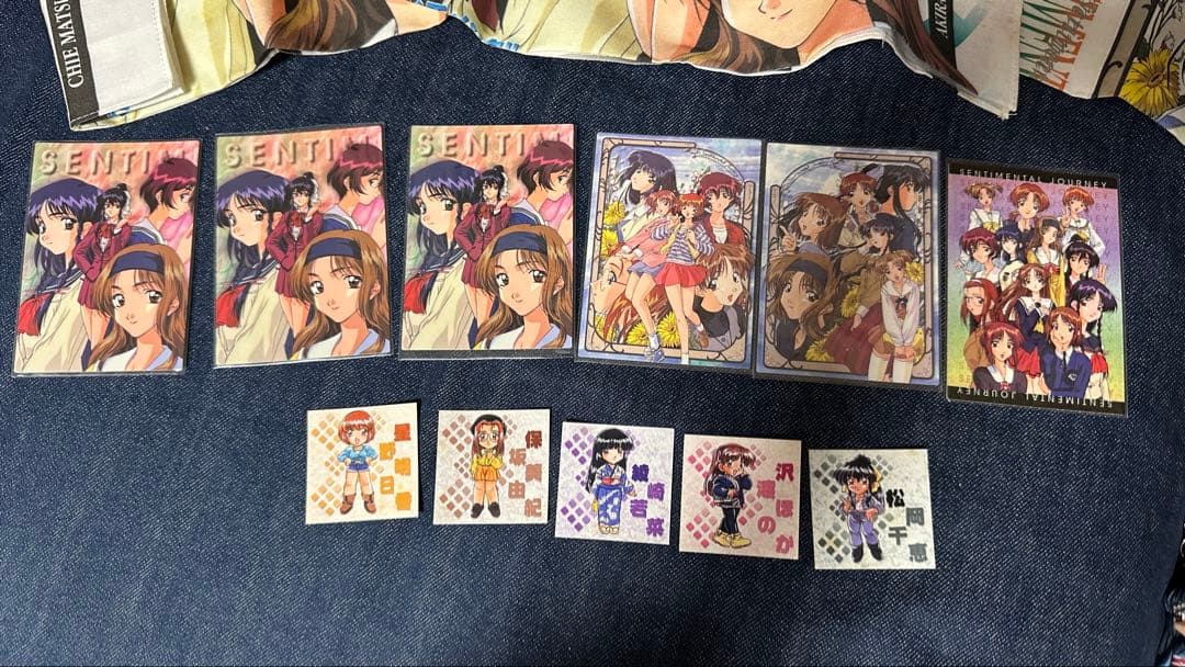 センチメンタルジャーニー キーホルダー/カード/ステッカー/ハンカチ　セット