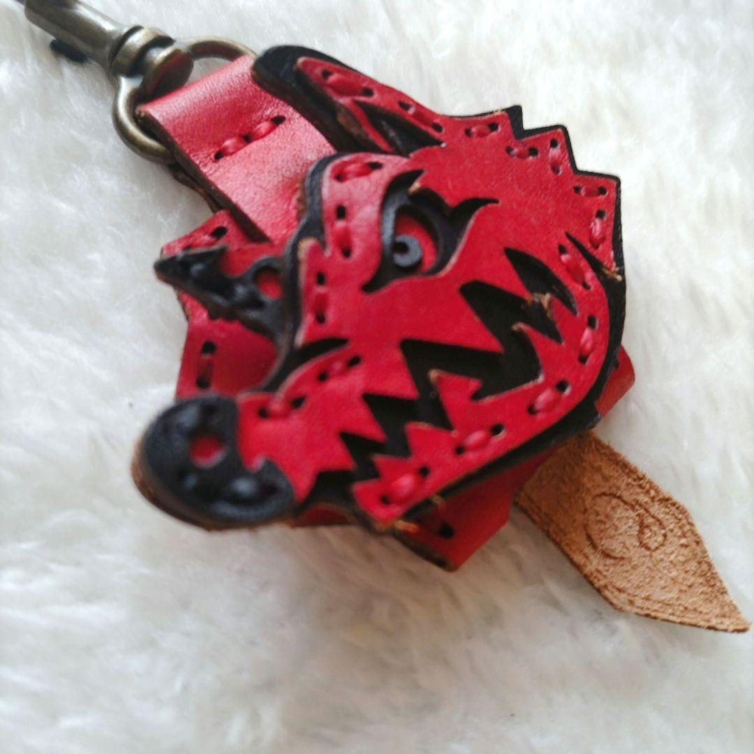 MAN WITH A MISSON FC限定 ロゴキーカバー 本革 日本製