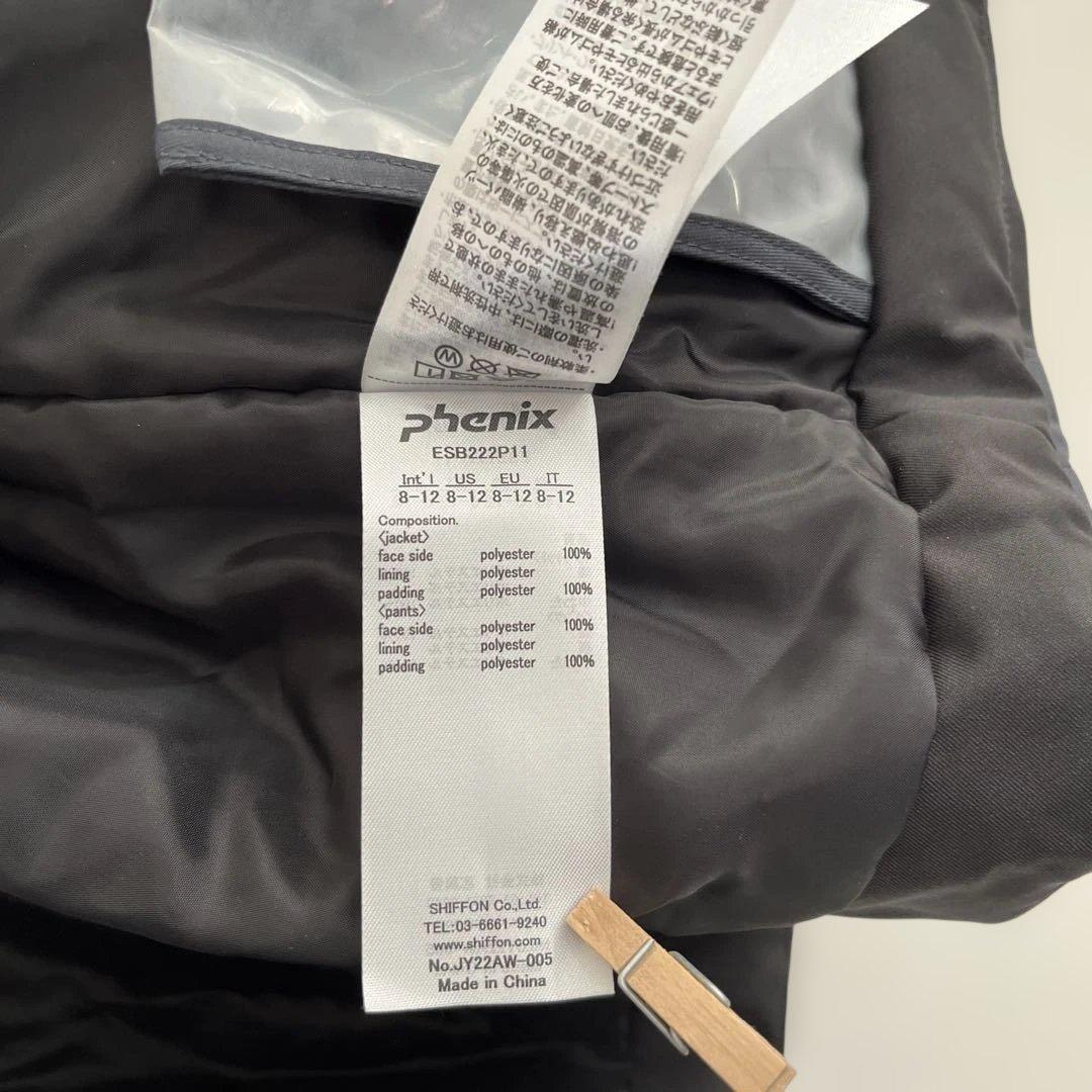 PHENIX 140cm スキーウェアセット ブラック