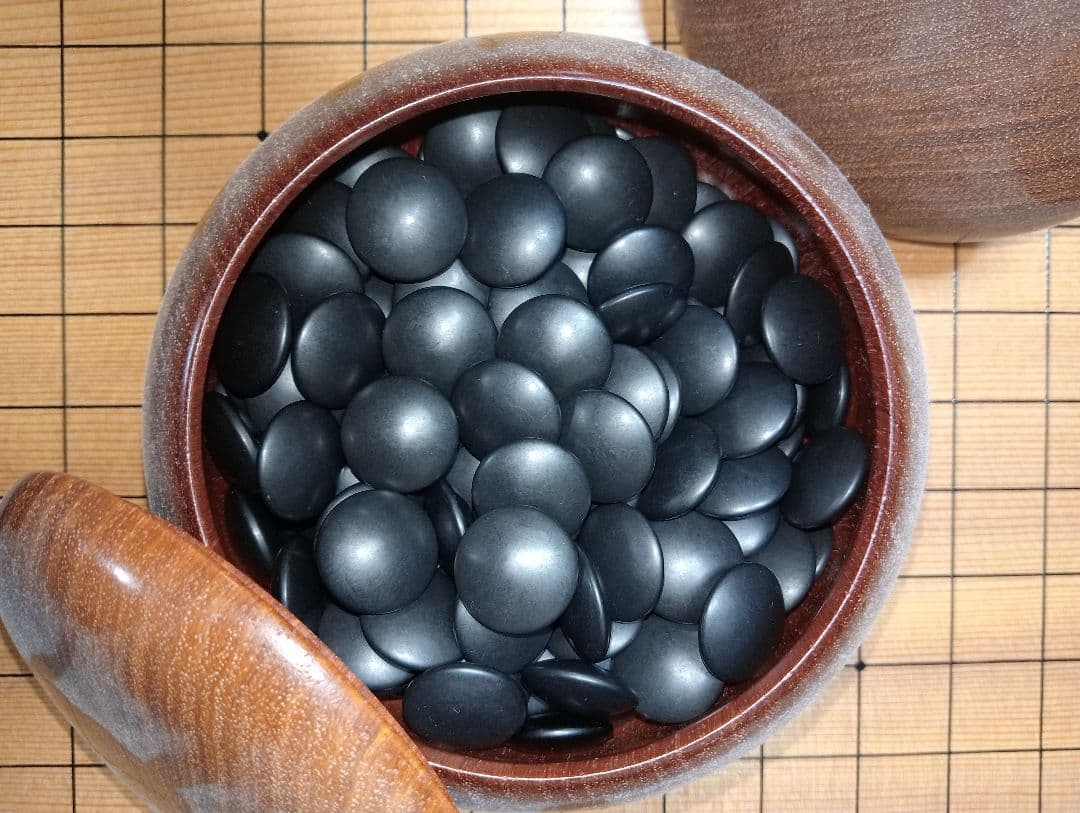 木製囲碁盤 約22cm 碁盤