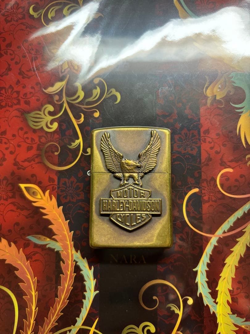 Zippo Harley Davidson (ゴールド)