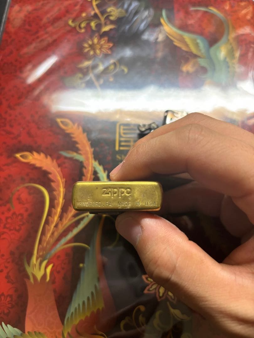 Zippo Harley Davidson (ゴールド)