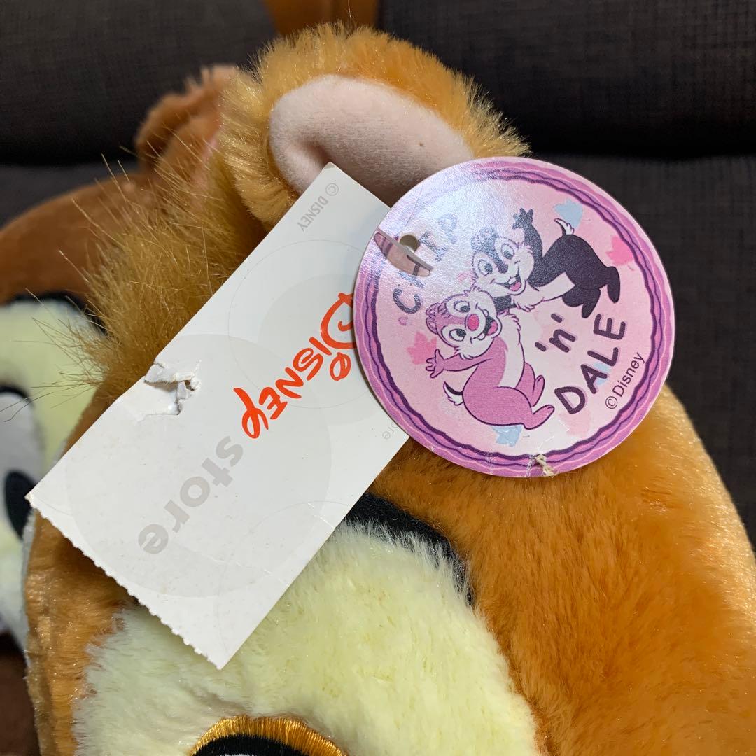 新品 タグ付き チップとデール BIG ぬいぐるみ ディズニーストア どんぐり