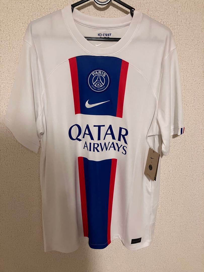 パリサンジェルマン エムバペ 新品未使用タグ付き 22/23サード USのL