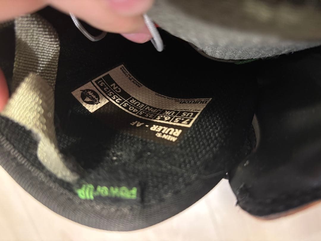 バートン スノボ ブーツ 美品 ruler-af 25.5cm