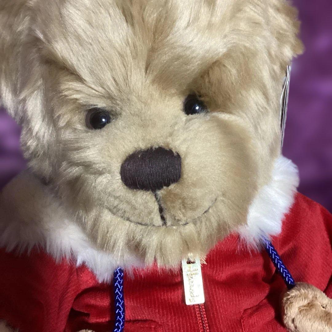❤️SALE❤️ハロッズ　テディベア ❤️2007 フードジャケットぬいぐるみ美品