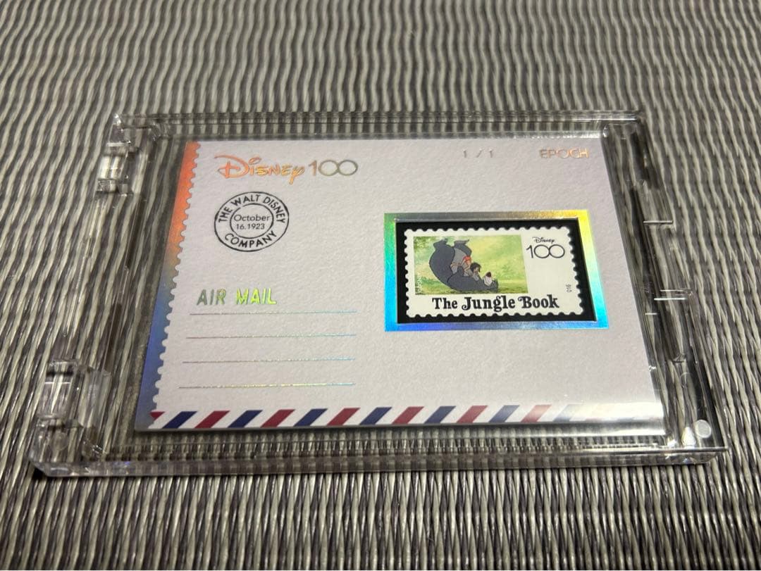 Epoch Disney 100 ジャングルブック　ホロ箔カード 1枚限定