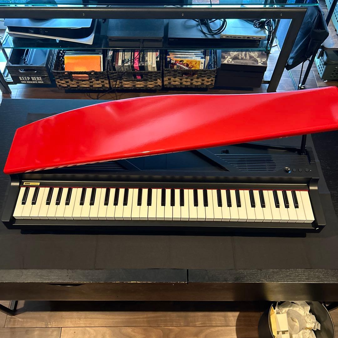 【デジタルピアノ】KORG：レッド
