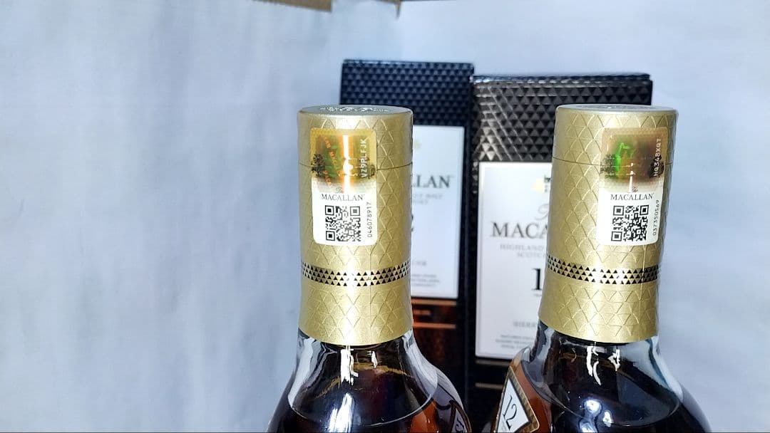 マッカラン12年 シェリーオークカスク 2本セット 700mL 40% 箱付