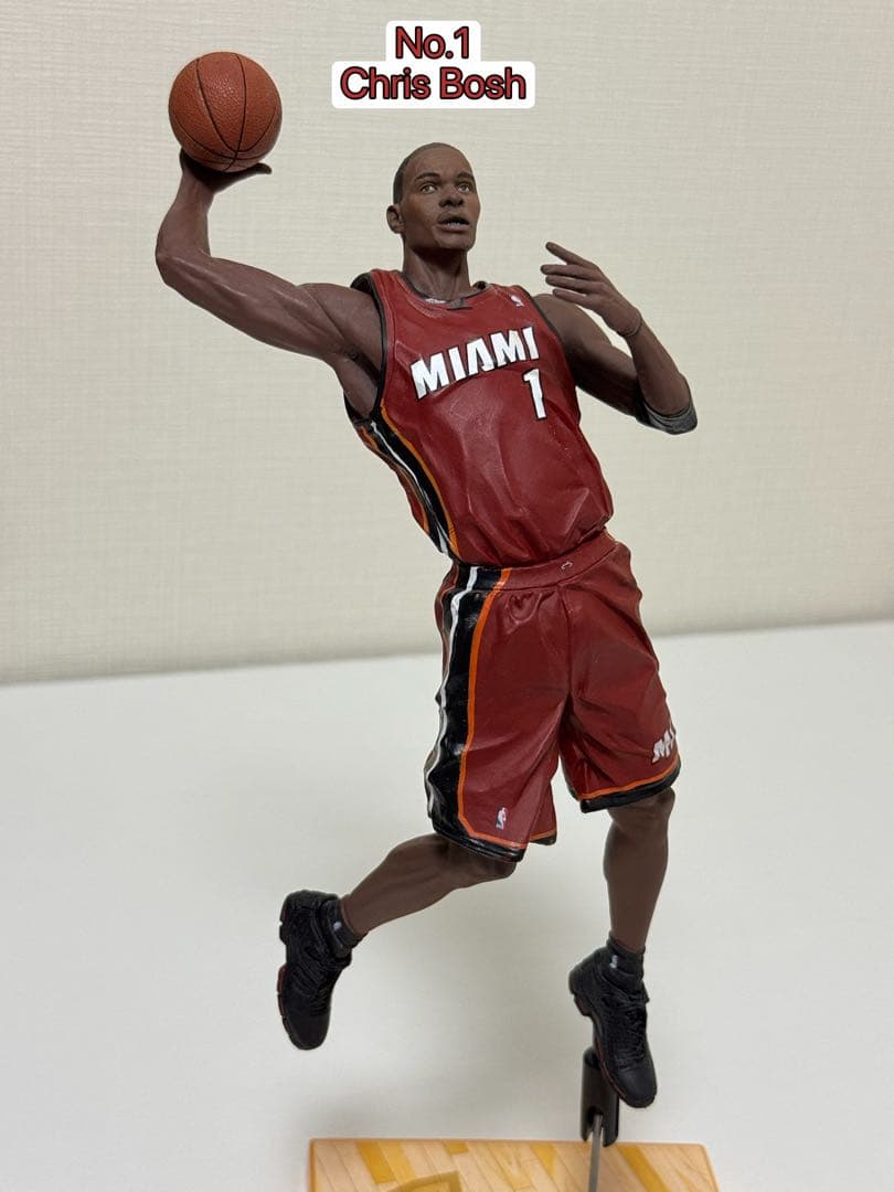 マイアミ・ヒート 2013 BIG3 フィギュアセット　マクファーレントイズ