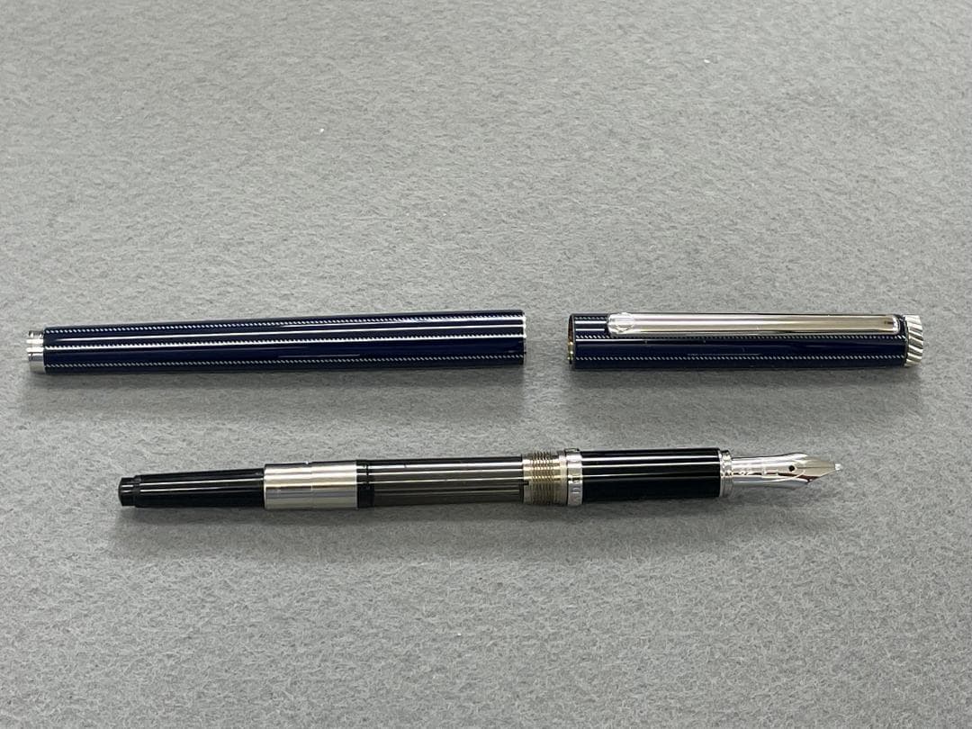 【未使用】ダンヒル ニュージェムライン 万年筆　NVY インクボトル １本