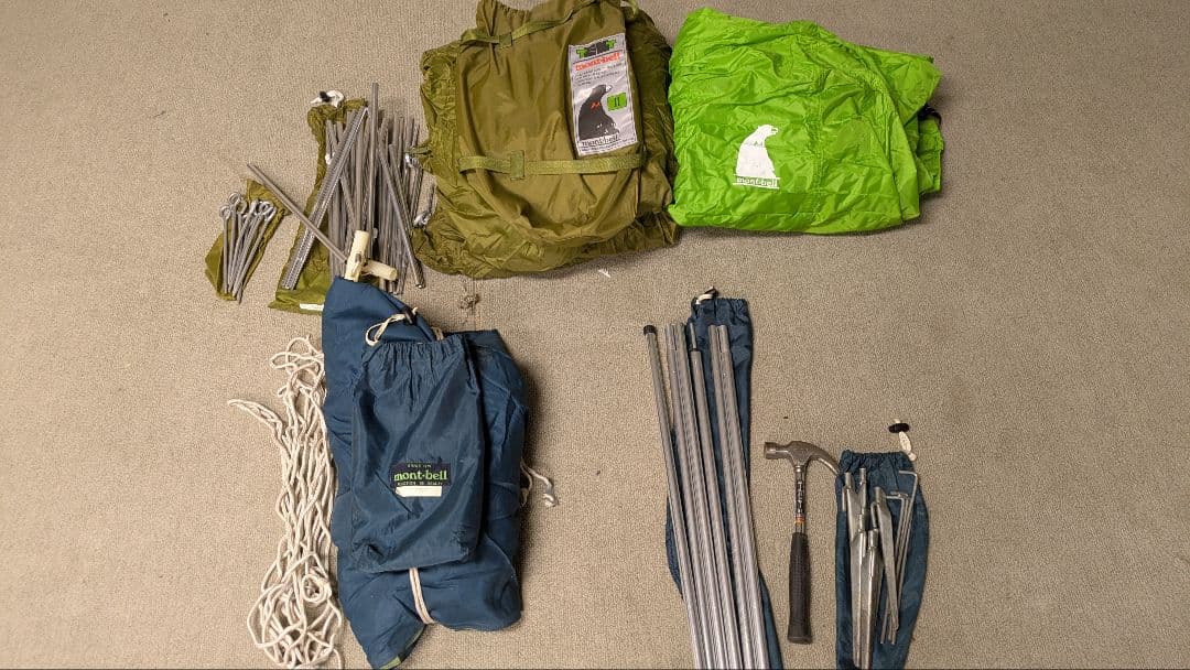 mont-bell　ムーンライトテントⅡ　ミニタープ