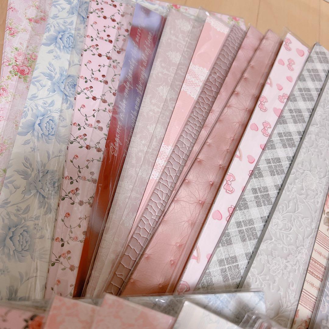 デザインペーパー 紙モノ コラージュ素材 おすそ分け 大量 まとめ売り