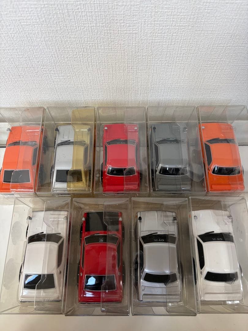 ミニカー スカイライン プルバックカー 9台セット