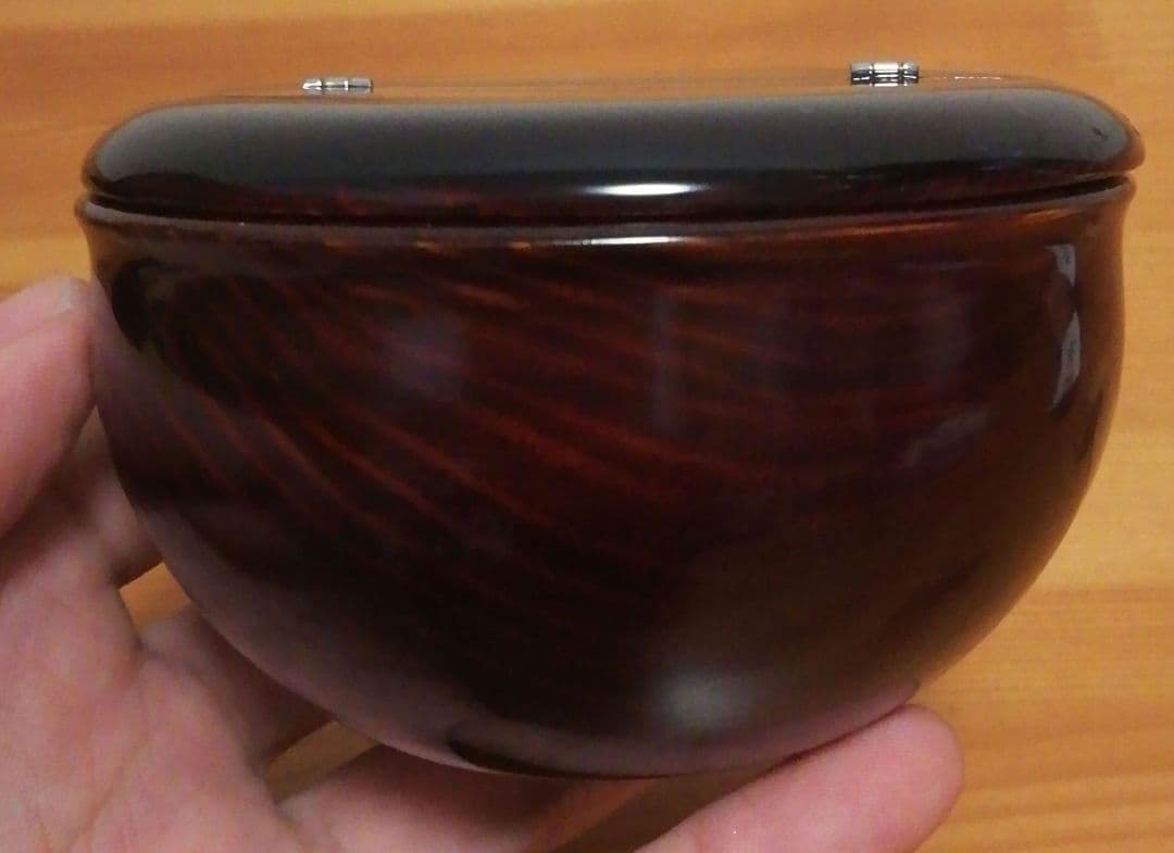 胡寿作　老松　茶入　棗　共箱　仕服付　共箱