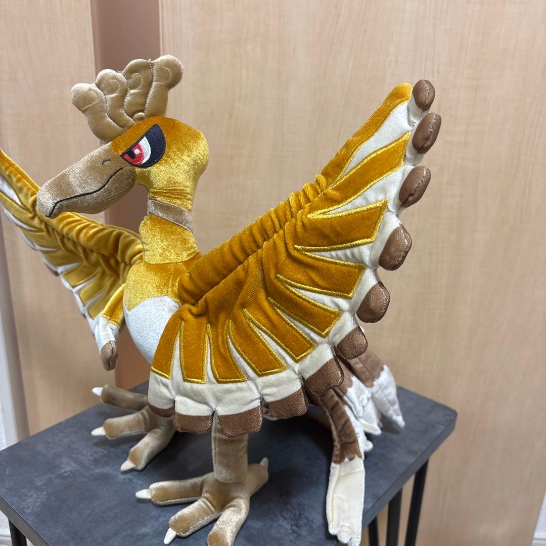 プレミアムぬいぐるみ ホウオウ 金 ぬいぐるみ 約30cm