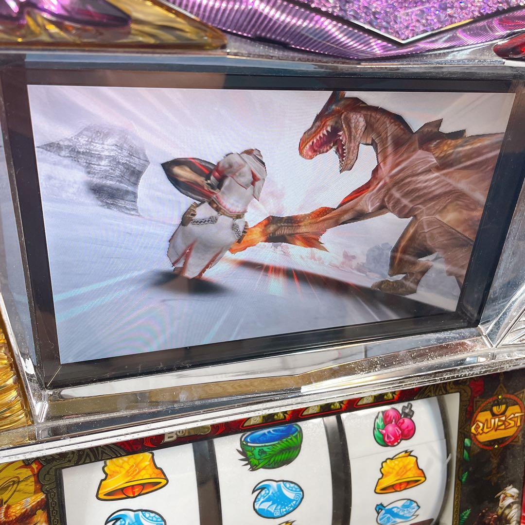 【超希少】パチスロ　モンスターハンター　初代　不要器　ティガレックスパネル
