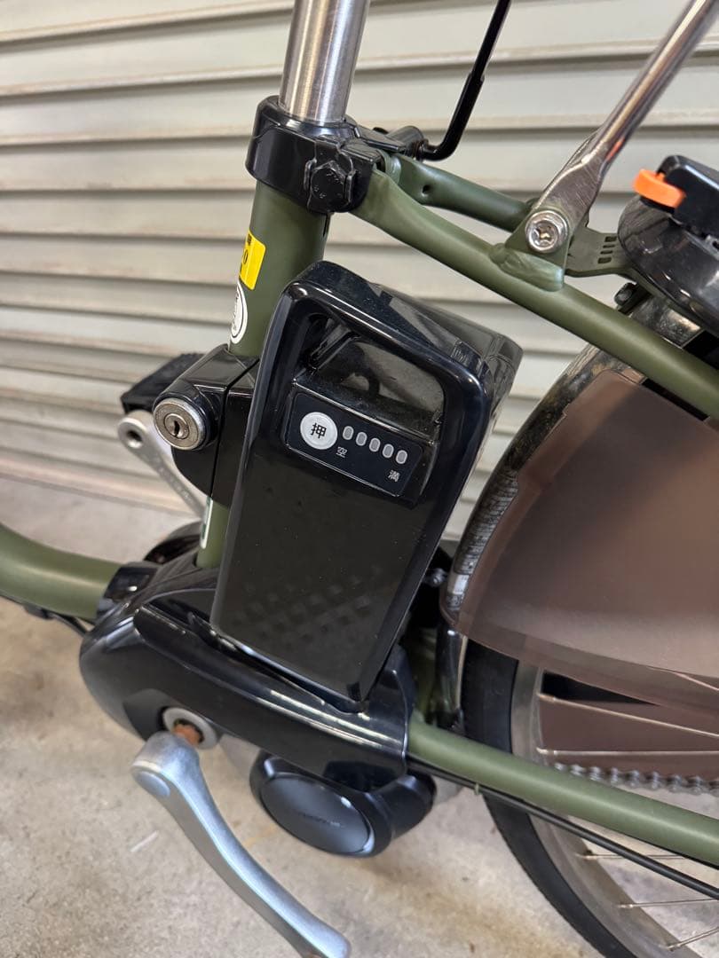 ☆Panasonic オリーブグリーン 電動アシスト自転車
