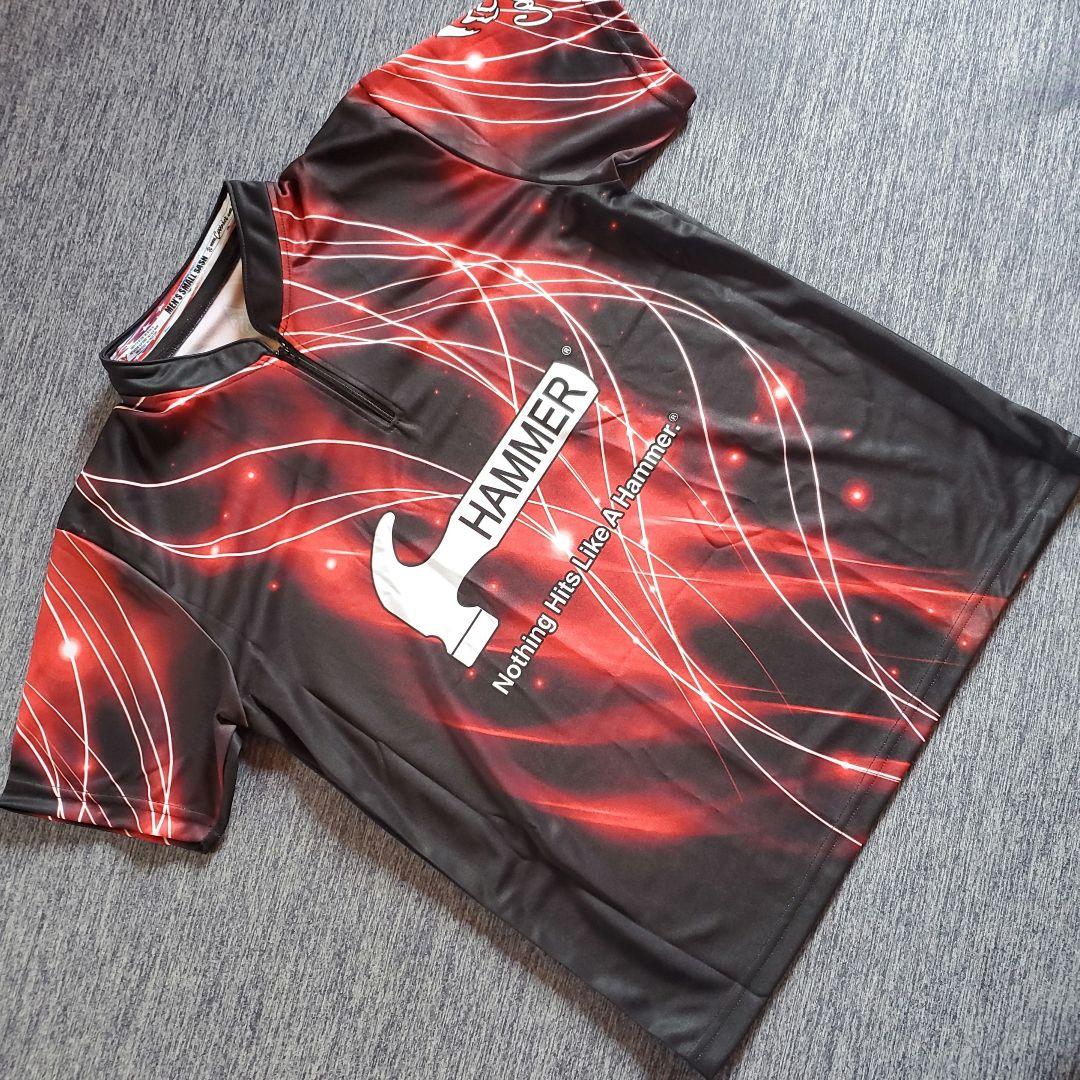 【日本未発売】ボウリングウェア　ハンマー　日本サイズM　ブラック