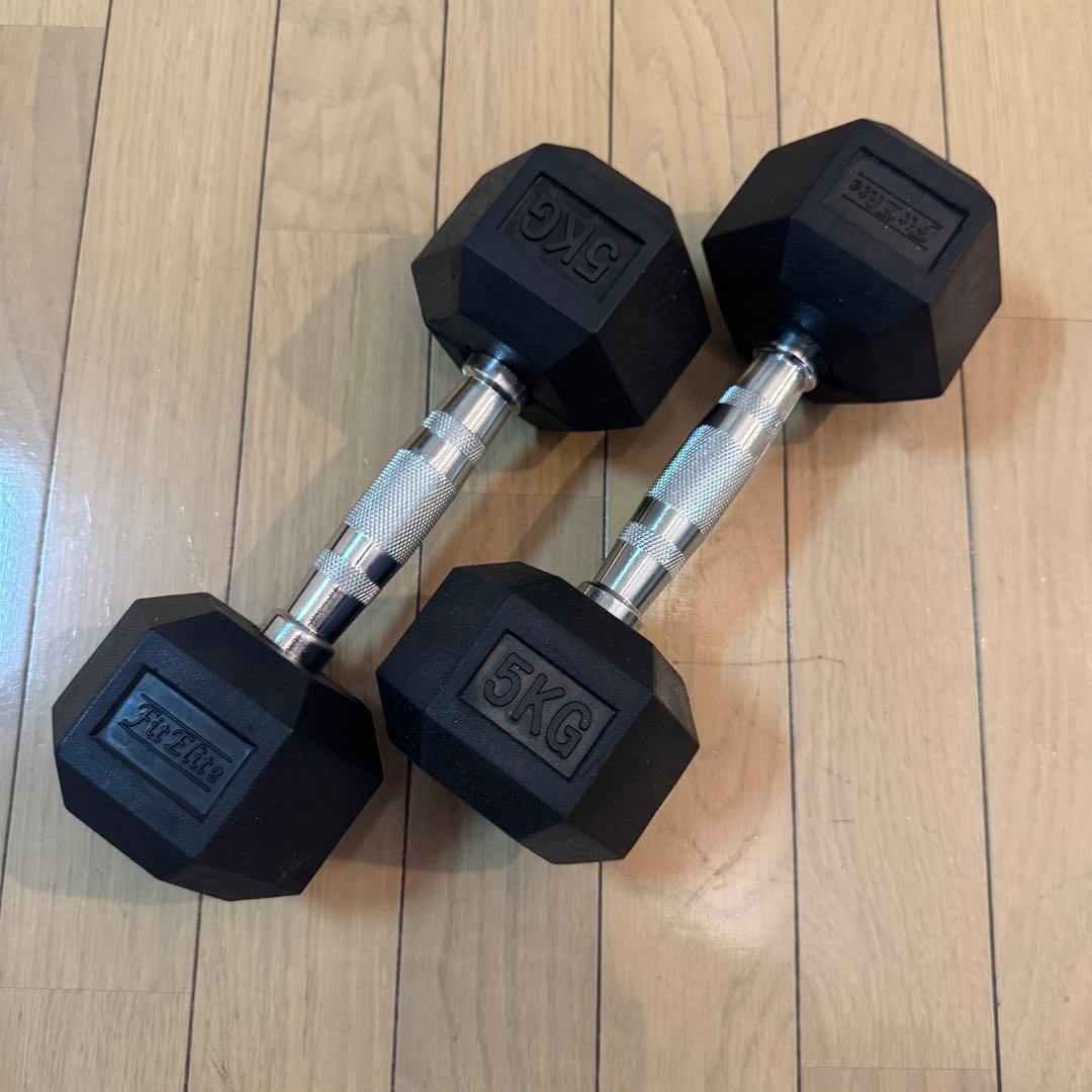 FitElite ダンベル 5kg 10kg セット