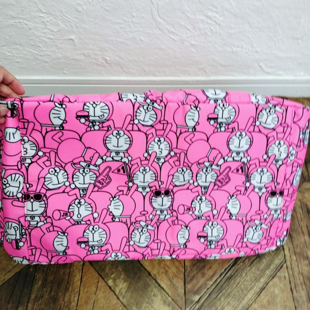 JACK BUNNY ジャックバニー×ドラえもん ボストンバッグ ピンク