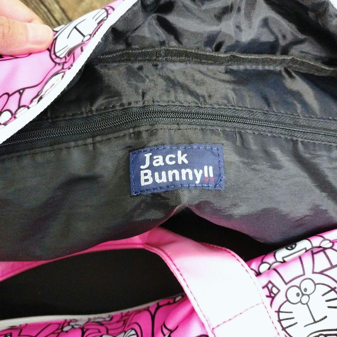 JACK BUNNY ジャックバニー×ドラえもん ボストンバッグ ピンク