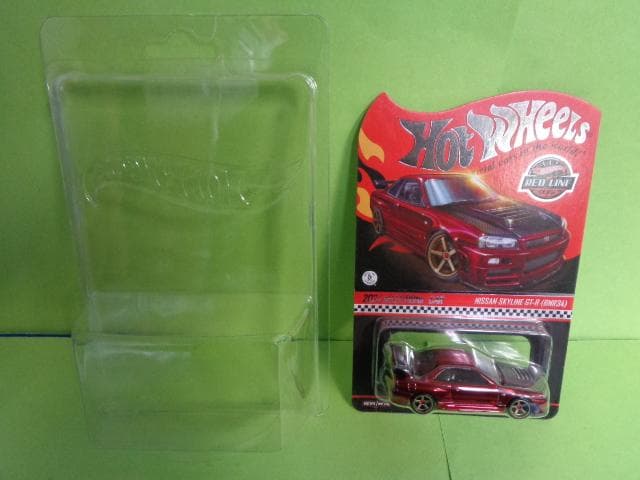 ホットウィール　RLC　レッドラインクラブ　日産スカイラインGT-R　BNR34