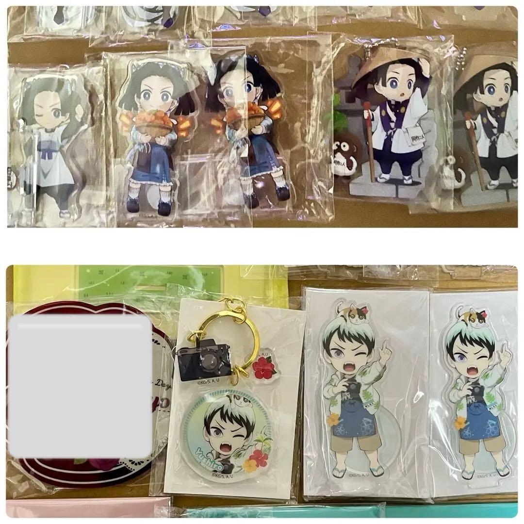 鬼滅の刃 ナンジャタウン ねこ型 缶バッジ 冨岡義勇 他グッズセット 画像9枚