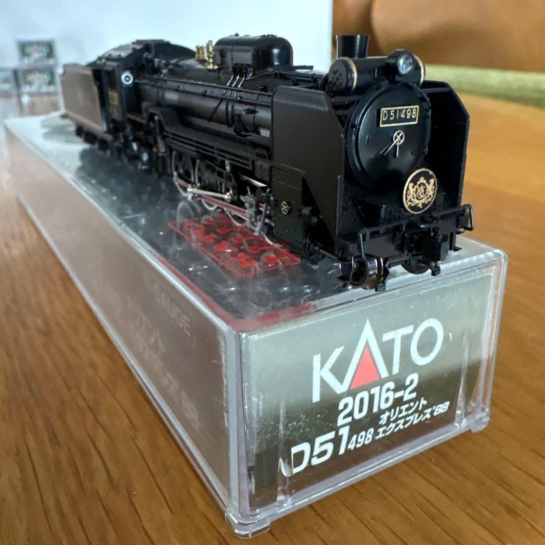【希少】KATO 2016-2 D51 498オリエントエクスプレス'88 年⑤