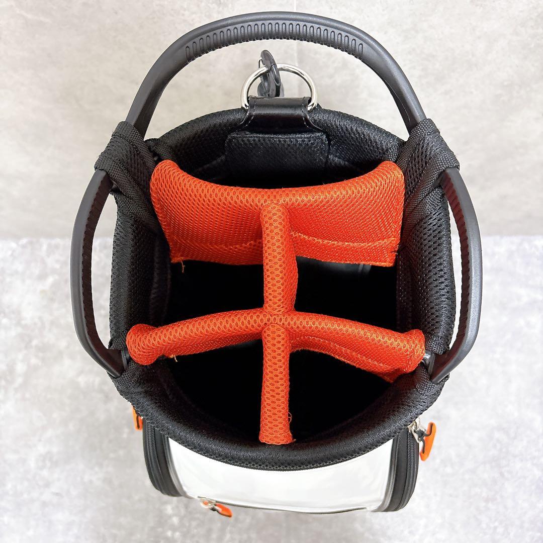 未使用 アビレックス AVIREX ゴルフ キャディバッグ 白 軽量 カード型