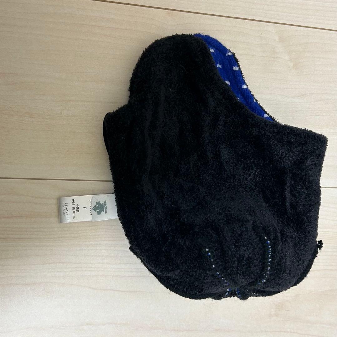 DESCENTE 子ども用スキーウェア ネイビー　130cm 帽子　おまけ