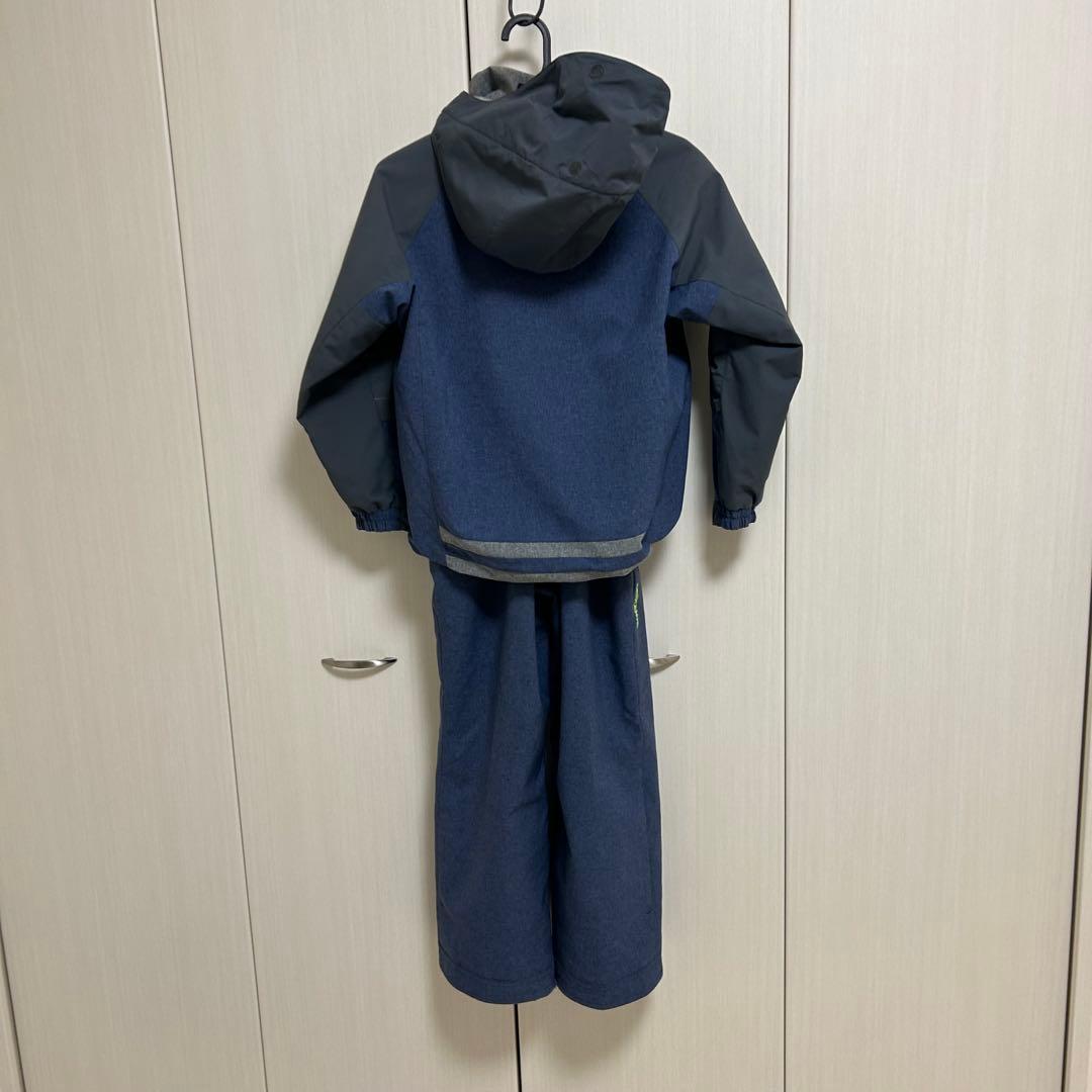 DESCENTE 子ども用スキーウェア ネイビー　130cm 帽子　おまけ