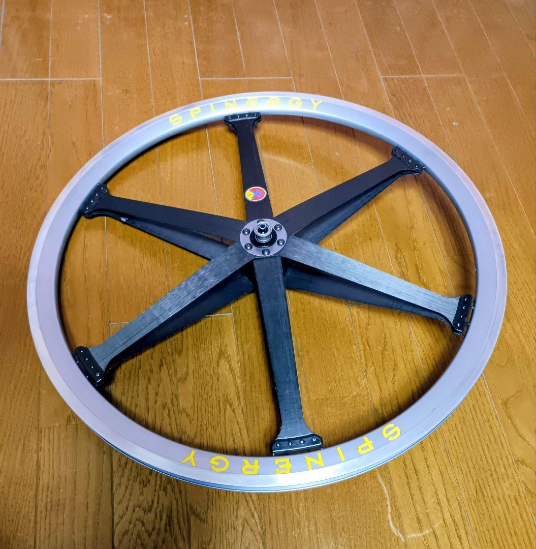 【ジャンク】SPINERGY カーボンスポーク ホイール（26インチ）※匿名配送