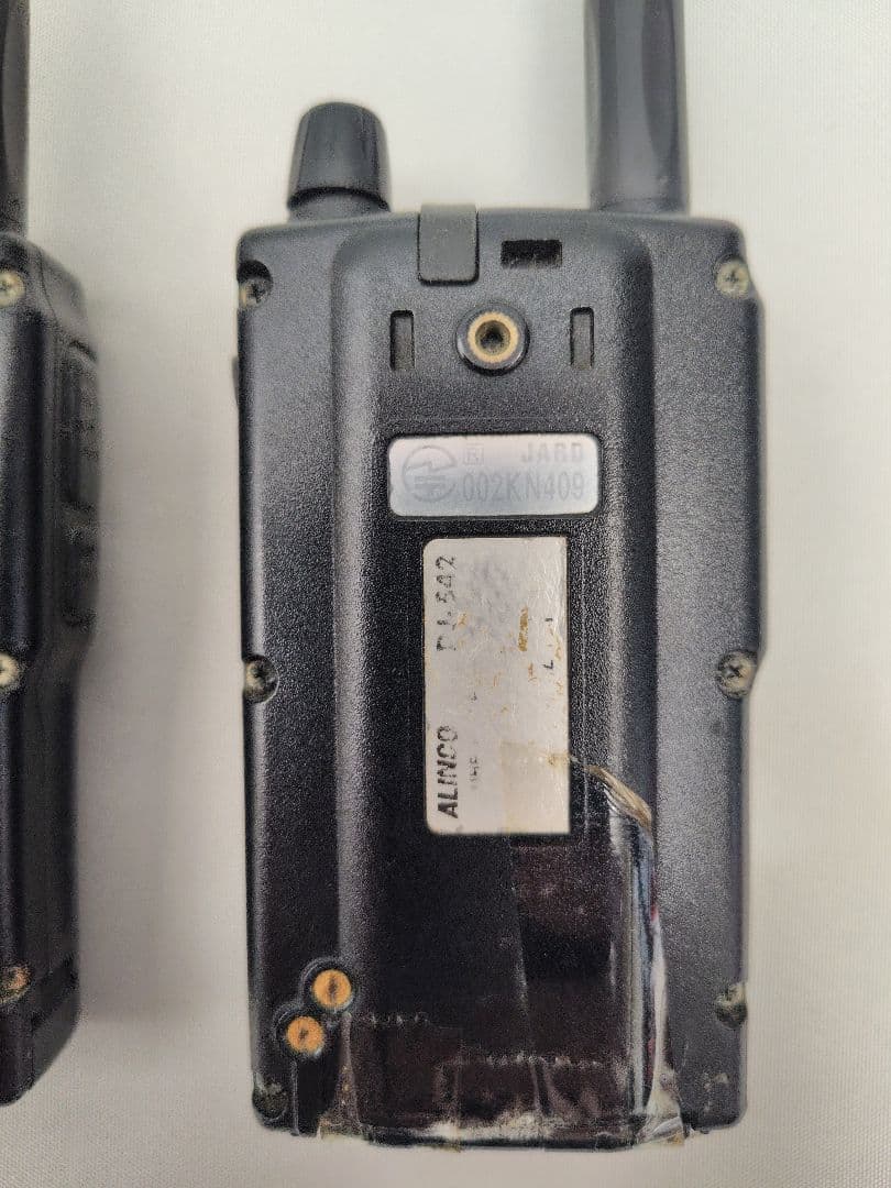 C049【ジャンク】ALINCO アルインコ DJ-S42 4台 充電器付