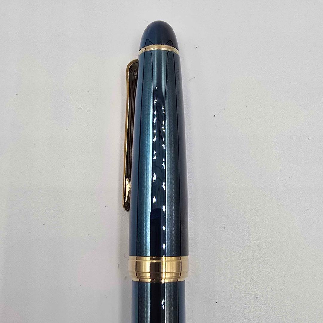 激レア 懸賞品 ThePeace Designブルーチタン 万年筆 セット18K