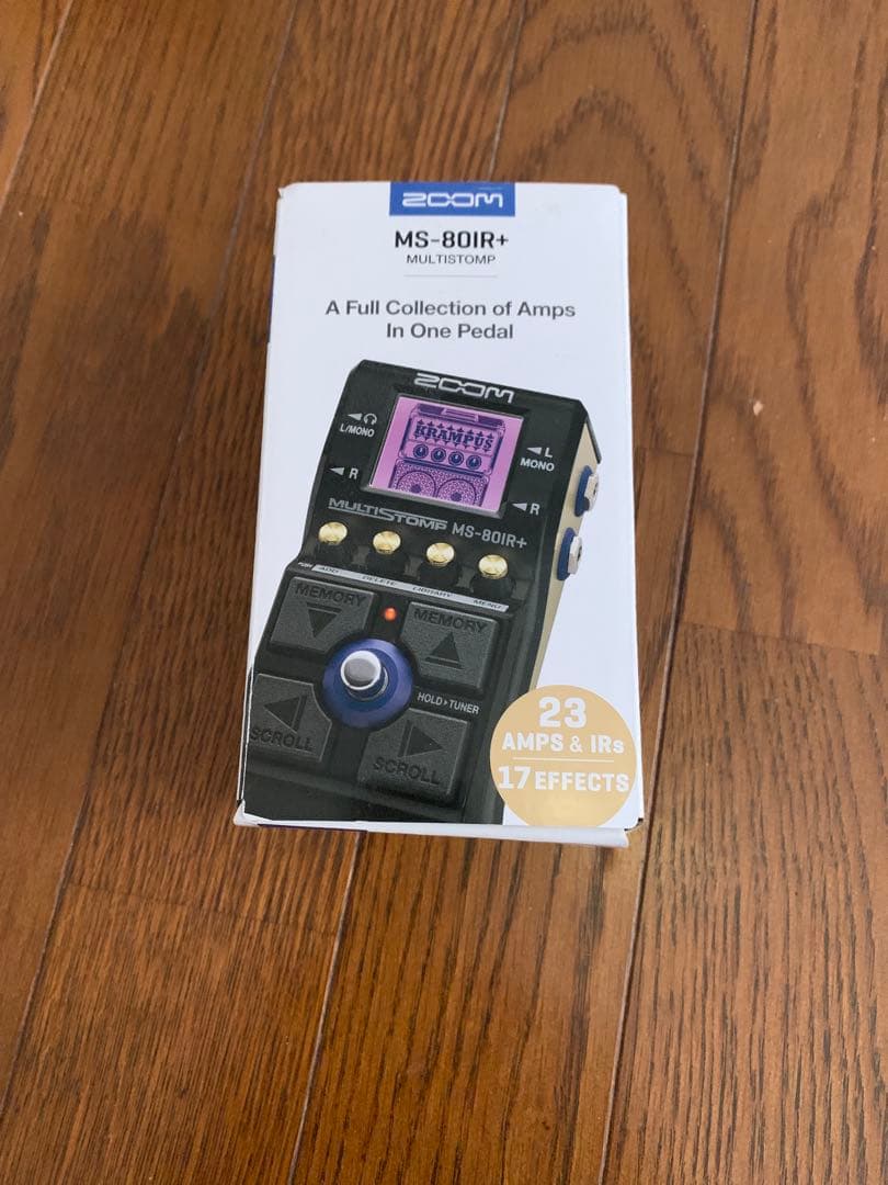 ギター ZOOM MULTISTOMP MS-80IR+