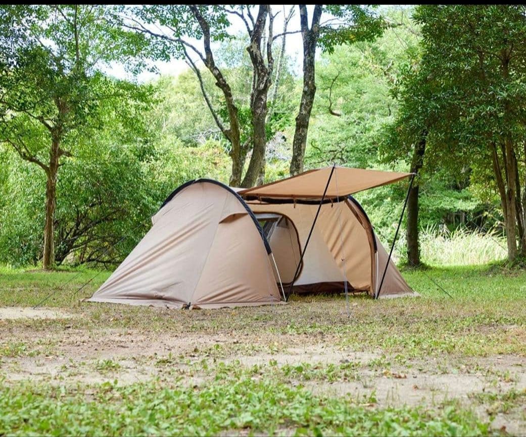 新品 TWIN ARCH SOLO TENT ベージュ 1人用
