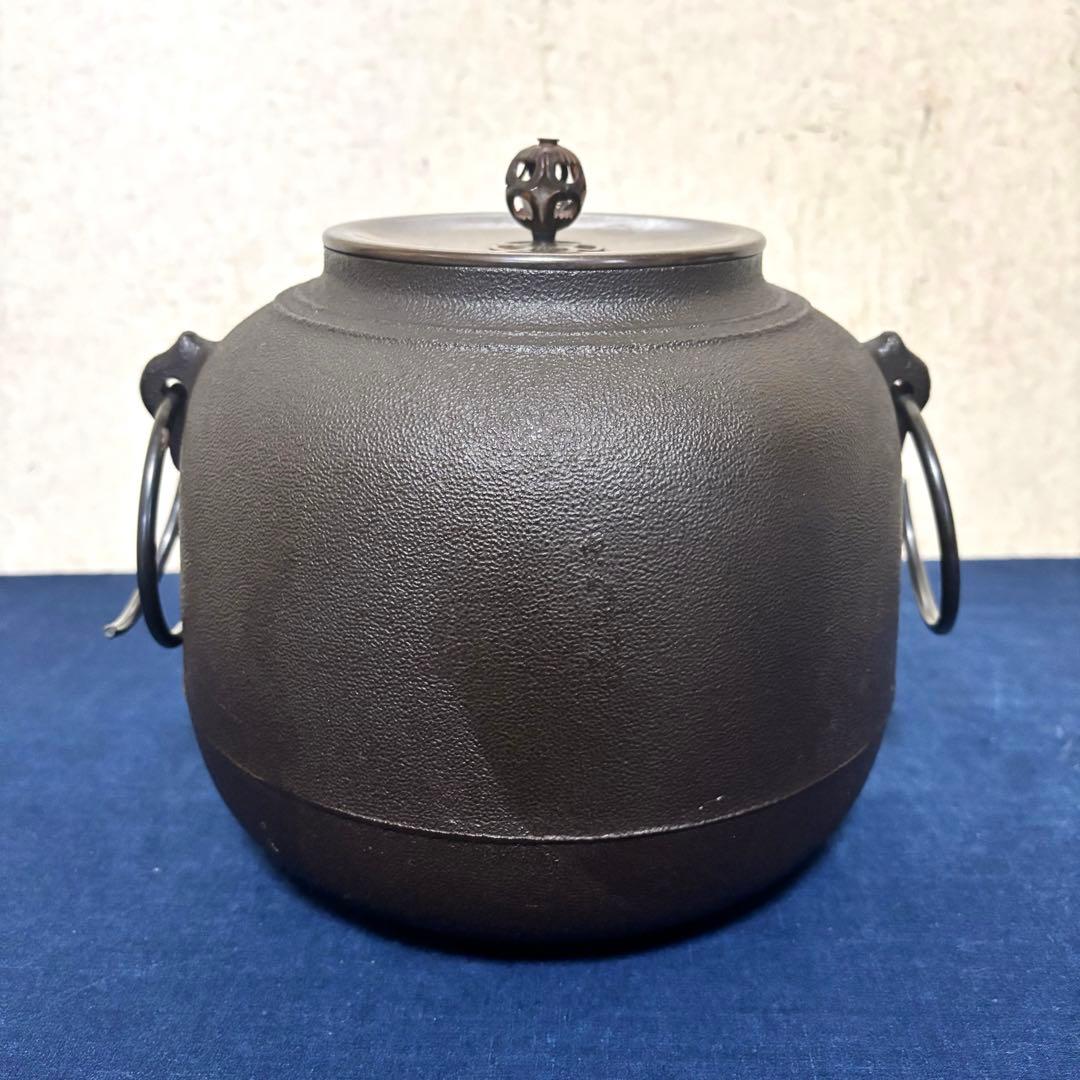 風炉/茶釜/電熱器/唐銅面取風炉/尻張釜/野々田電熱器/敷板/香入れ/茶道具