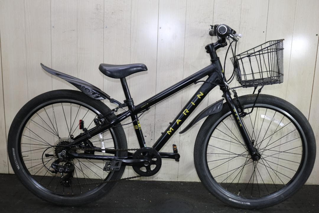 MARIN DONKEY JR24 アルミ 24型６速 本格子供用MTB　黒