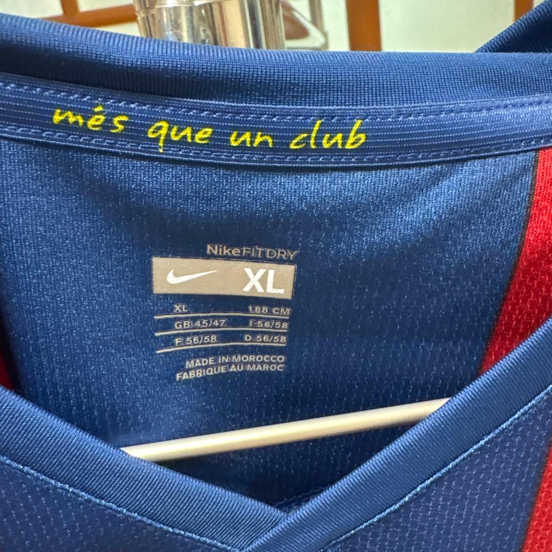 サッカー　ユニフォーム　FCバルセロナ 07-08 リーガ仕様　タグ付