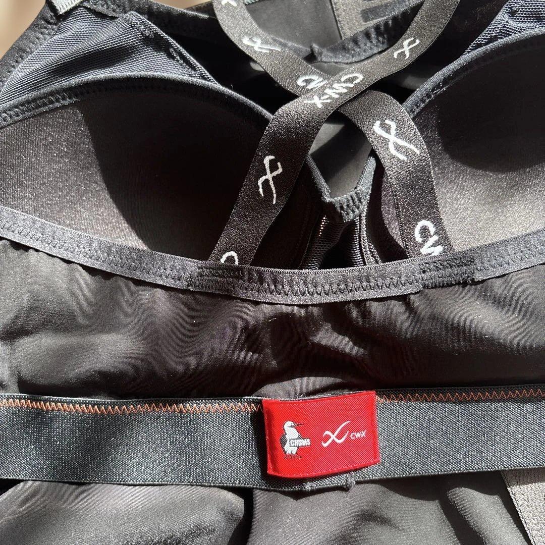 新品未使用CW-X チャムスCHUMSコラボ レギンスとスポーツブラセット