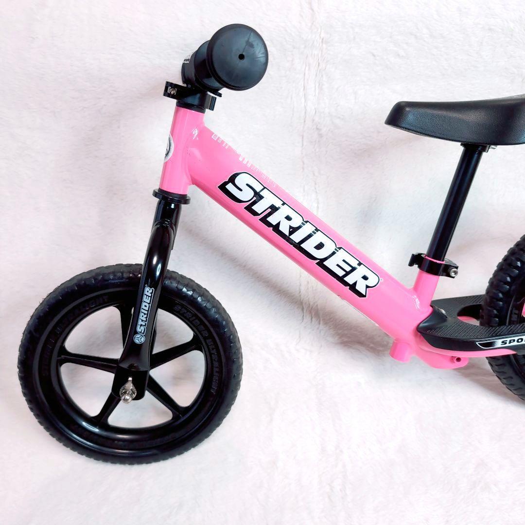 美品 ストライダー スポーツ STRIDER 12インチ ピンク
