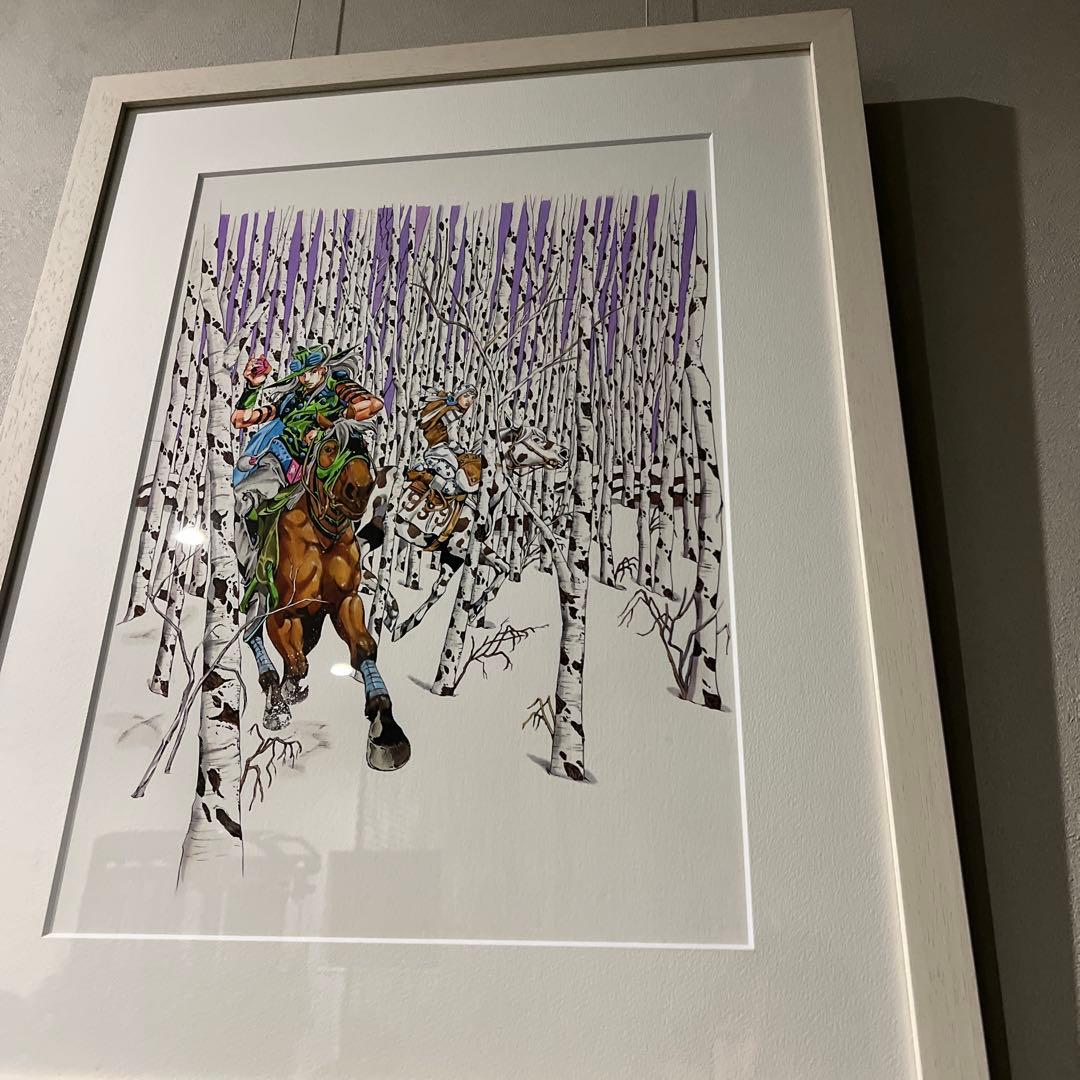 ジョジョの奇妙な冒険　スティールボールラン　高級複製原画　第7部