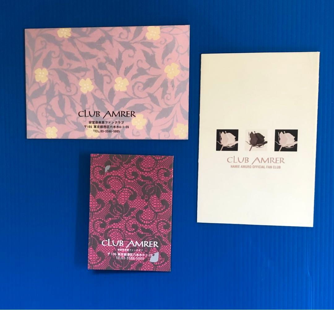 １４０、安室奈美恵誕生日メッセージカード&初期会員￼継続特典