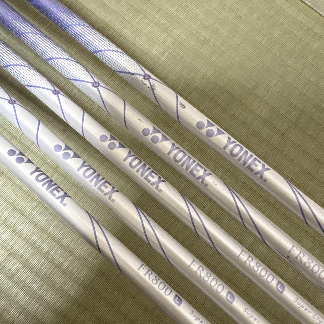 ヨネックス Fiore 2020 アイアンセット 5本　フレックスL レディース